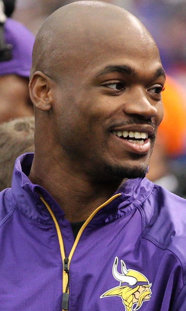 Adrian Peterson misses practice Thursday but 'should be fine' for Sunday